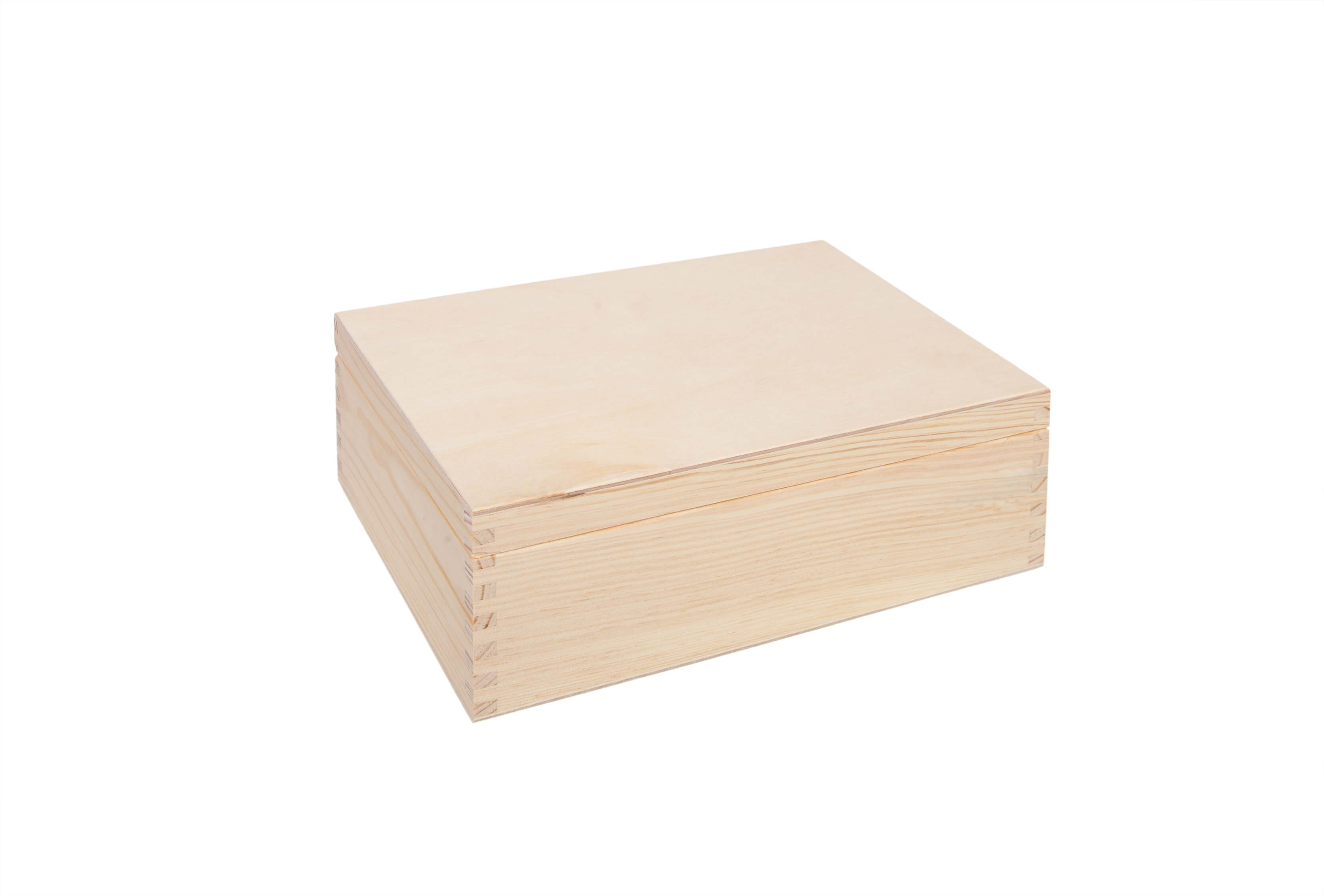 Pudełko drewniane prostokątne 19x14 cm PU0044
