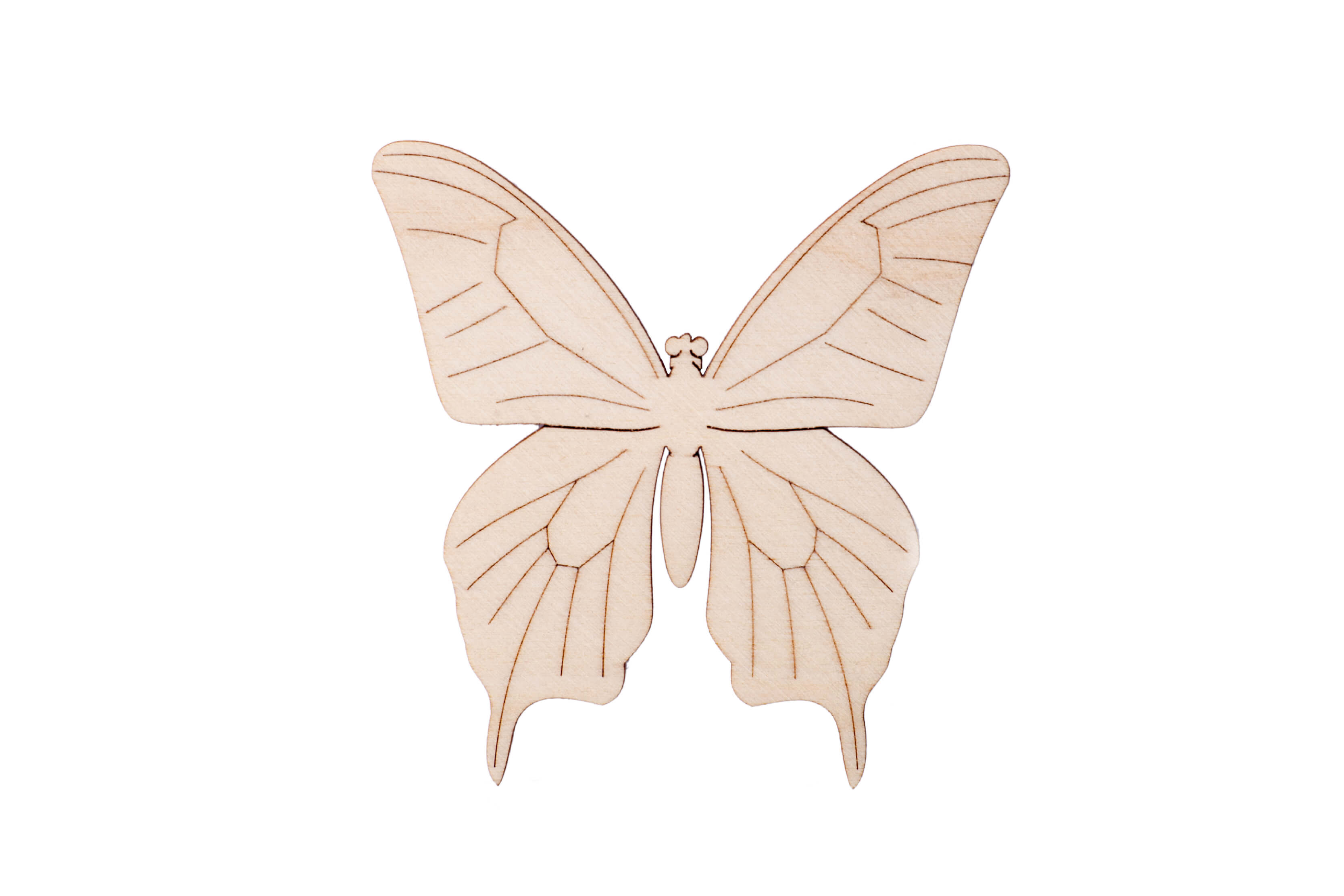 Motylek ze sklejki 10cm WY0049