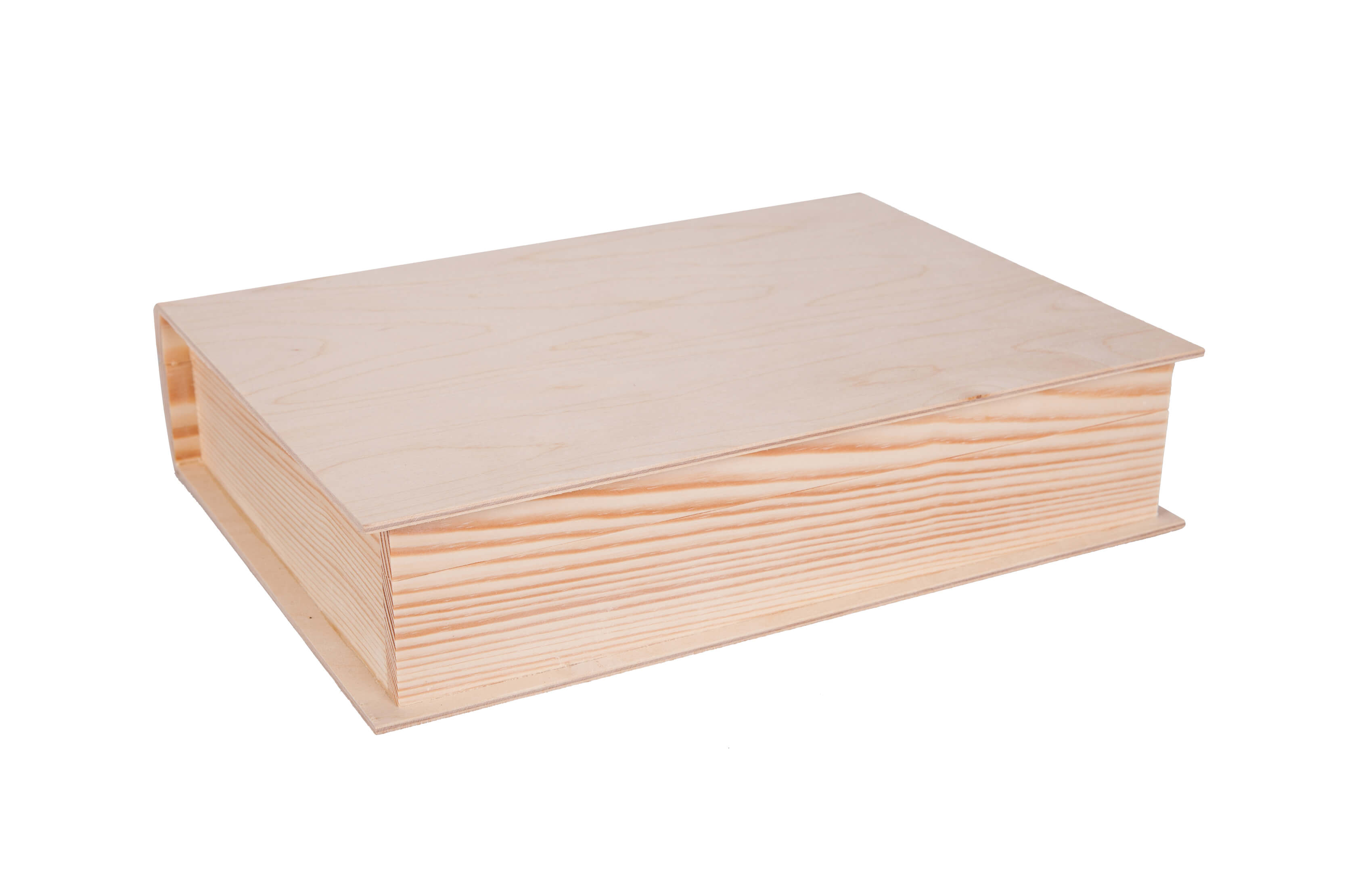 Pudełko drewniane książka 34,5x25 cm PU0062