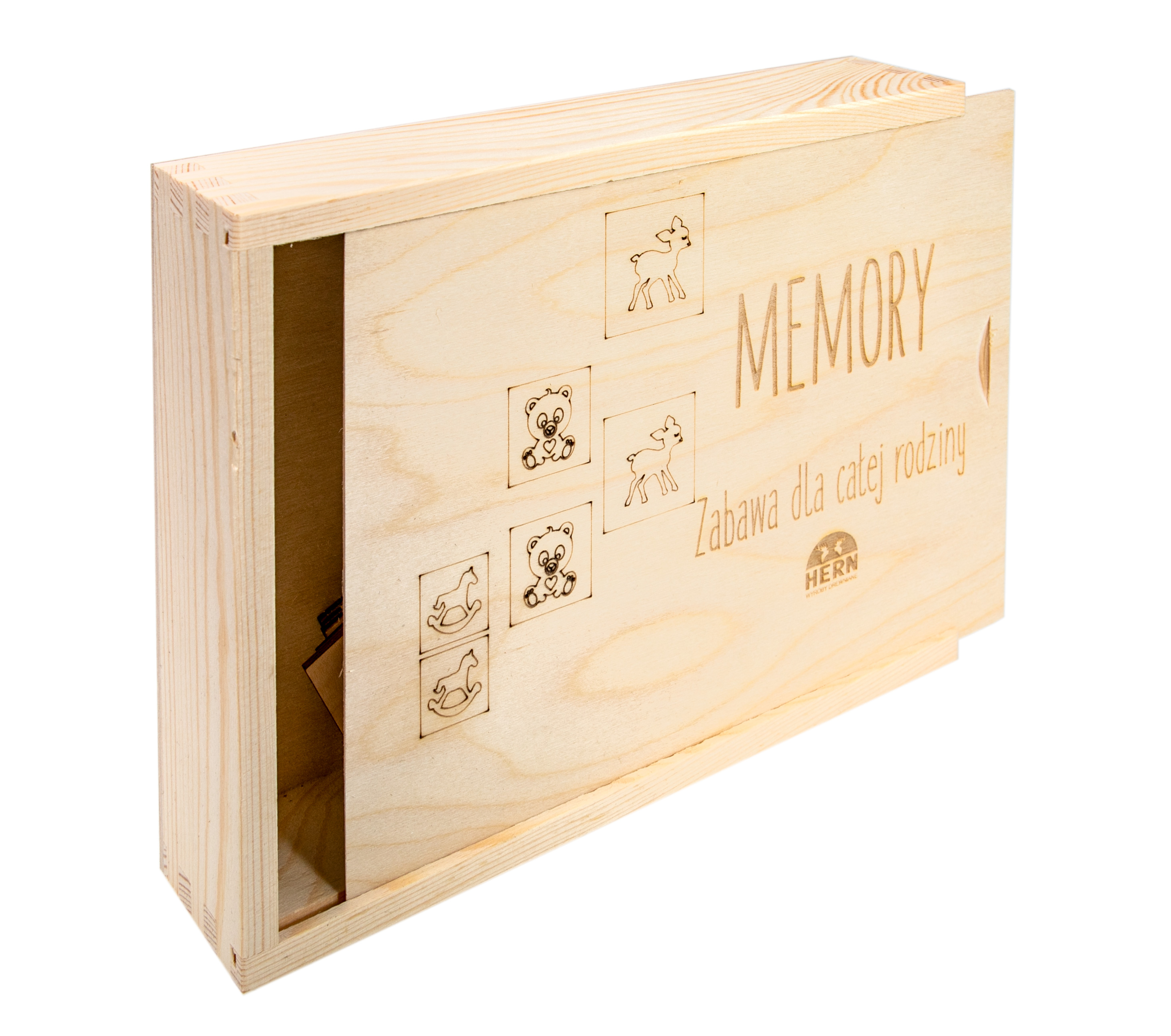 Memory - drewniana gra dla całej rodziny