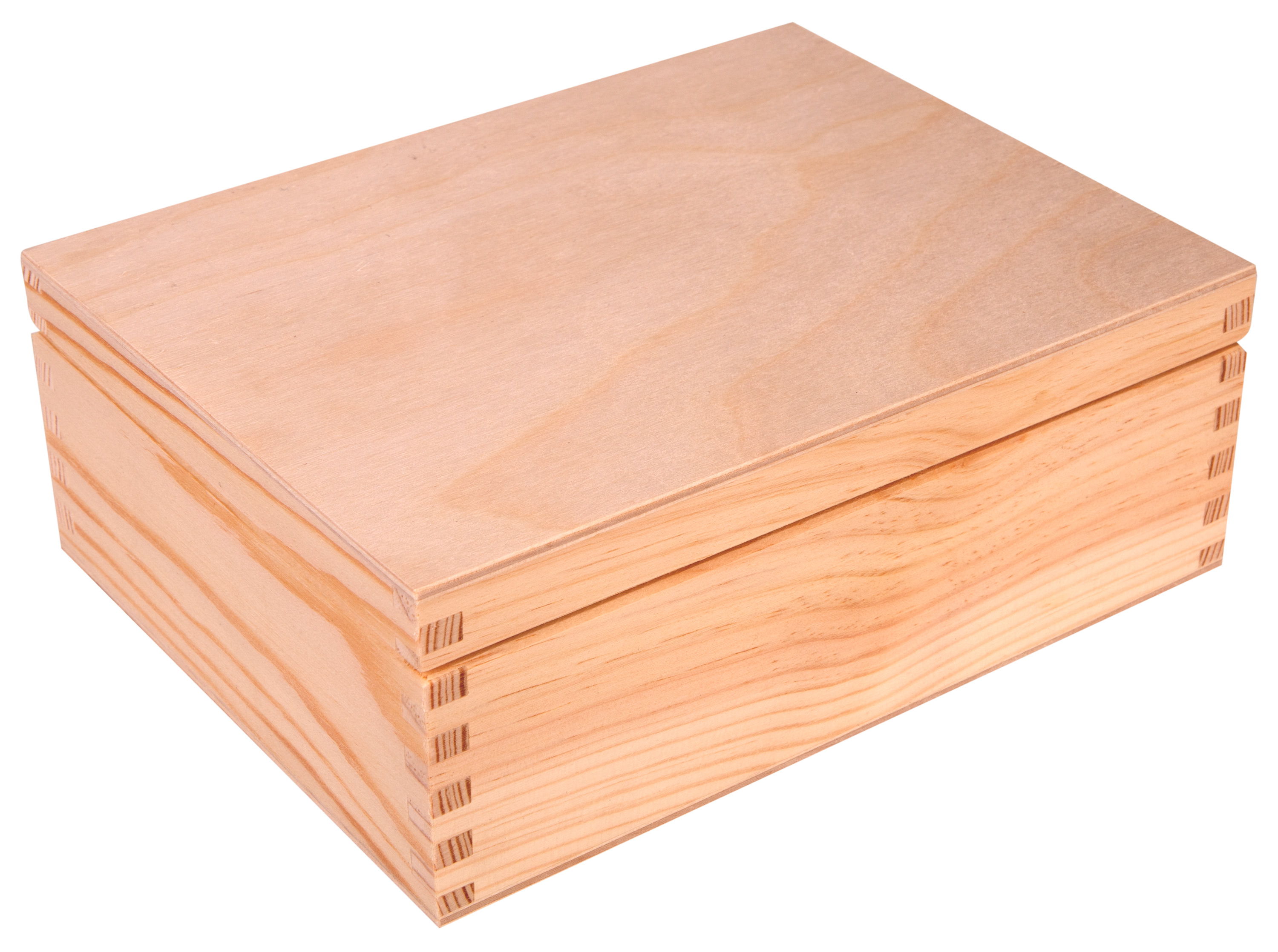 Pudełko drewniane na drobiazgi 4 przegrody PU0213